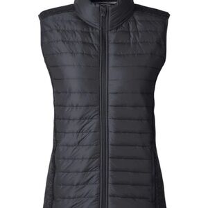 Nautica Black Quilted Vest